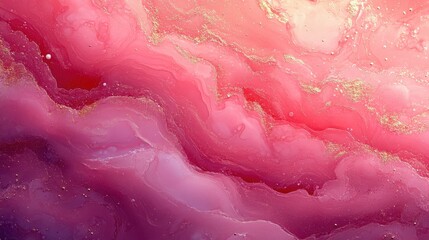 Elegant Luxury Marble Abstract Design with Soft Pink and Gold Details for Sophisticated Decor and Artistic Inspirations