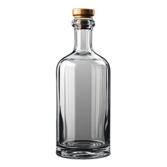 Empty bottle transparant background