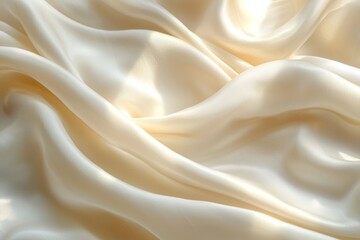 Obraz premium Shiny golden smooth background with a light yellow mother of pearl texture, showcasing an elite style, and presenting an incredible template