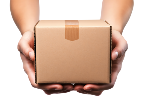 Delivery, shipping, package, cardboard box