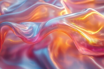 Y2K-themed iridescent pastel background with a nostalgic liquid texture (created by generative AI)