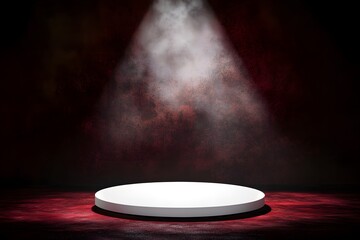 stage with spotlight