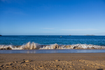 view of the sea and sky
