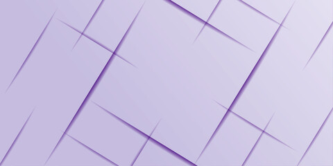 Presentation background with line effect with shadow and gradient background | Two directional line abstract vector design with periwinkle color for power point, banner, texture, futuristic design