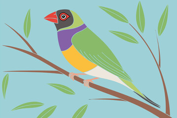bird on branch