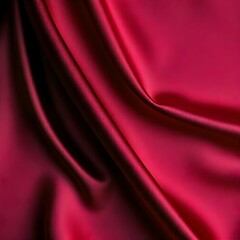 Fototapeta premium red satin fabric
