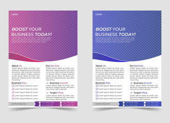Corporate Flyer Simple and Minimal Design Layout