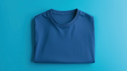 Folded Blue T-Shirt