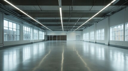 Empty Room with Windows