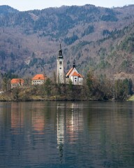 Fototapeta premium Lago di Bled, Slovenia