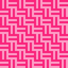 Seamless geometric pattern background in pink.