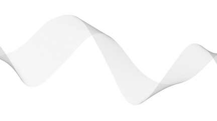 Modern abstract glowing wave lines on white background. Dynamic flowing wave design element. Futuristic technology and sound wave pattern. Abstract Modern Line, Wave Designed On white Background.