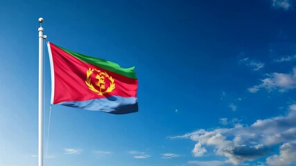 National flag of Eritrea