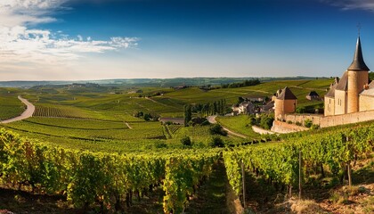 Obraz premium vineyard in region country
