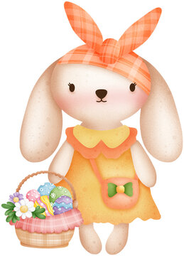 recommend clip art: Bunny Easter egg