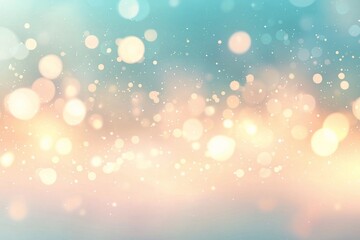 Soft, dreamy bokeh background with pastel colors creating a serene atmosphere for design use (1)