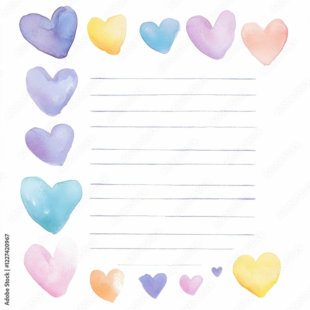 Poster this delicate and visually appealing watercolor to do list template features a soft gradient backgro