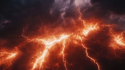 Lightning Storm Clouds