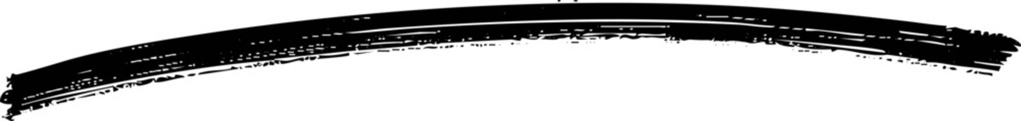 Underline scribble marker brush line vector shape