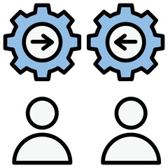 Alliance Blue Black Icon