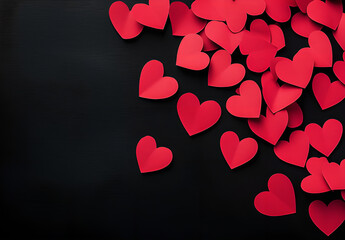 valentine hearts background