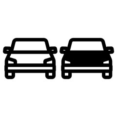 자동차 주차 아이콘