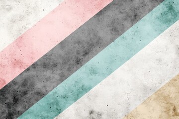 Abstract design featuring textured stripes in pastel colors for modern decor