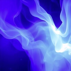 Fototapeta premium abstract blue smoke