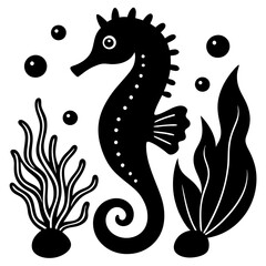 vector illustration of an octopus