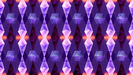 blue and purple diamond background