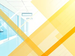 Obraz premium Vibrant Herringbone Medical Facility Pattern Background