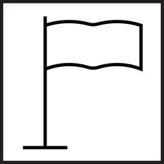 Army Flag Icon Design