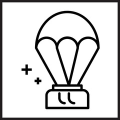 Supply Drop Icon Design