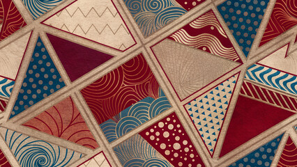 traditional thai style fabric