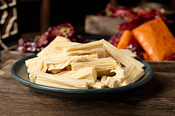 Fresh hot pot side dish bean products bean curd skin