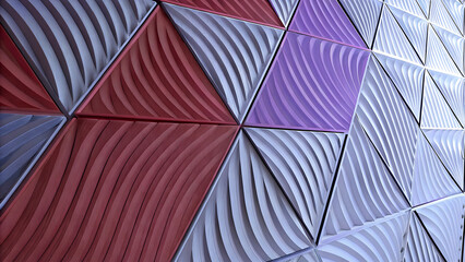 pattern with blue and red stripes