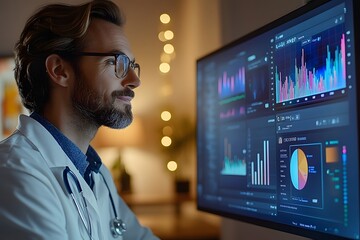 Virtual Therapy Session with Digital Interface and Progress Tracking