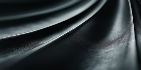 Fototapeta premium Close up of smooth, curved metallic surfaces with sleek and modern texture