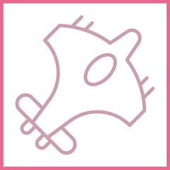 Military Aircraft Icon Design