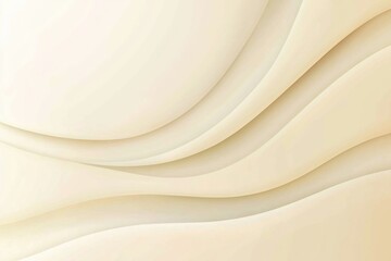Obraz premium Abstract wavy background in soft beige tones, creating a serene atmosphere for design use
