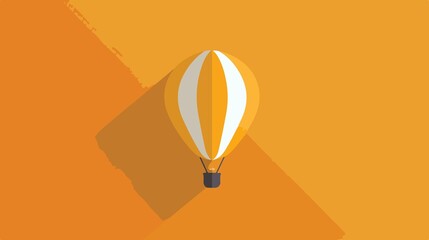 Colorful Hot Air Balloon Vector Illustration for Graphic Design Projects