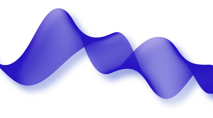 Futuristic technology and sound wave pattern. Abstract Modern Line, Wave Designed On white Background.