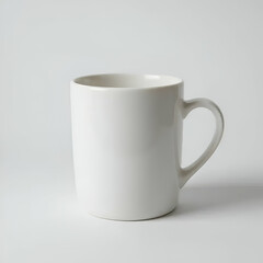 Obraz premium white cup isolated on white