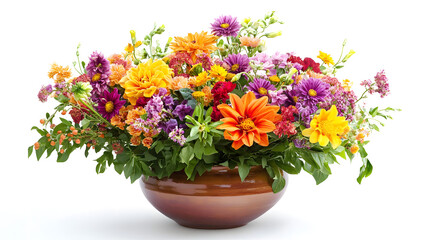 Obraz premium bouquet of colorful flowers