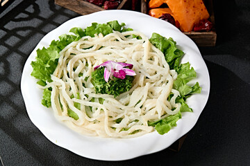 Hot pot ingredients beef tripe shreds