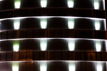 Building at night
