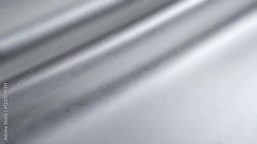 Poster sophisticated shimmering gray metallic abstract background with a radiant seamless aluminum texture 