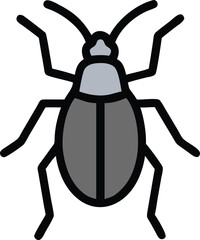 Colorful Insect Illustration for Nature Themes