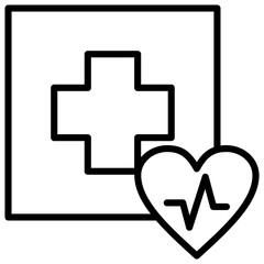 Health Glyph Icon