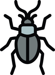 Colorful Insect Illustration for Nature Themes